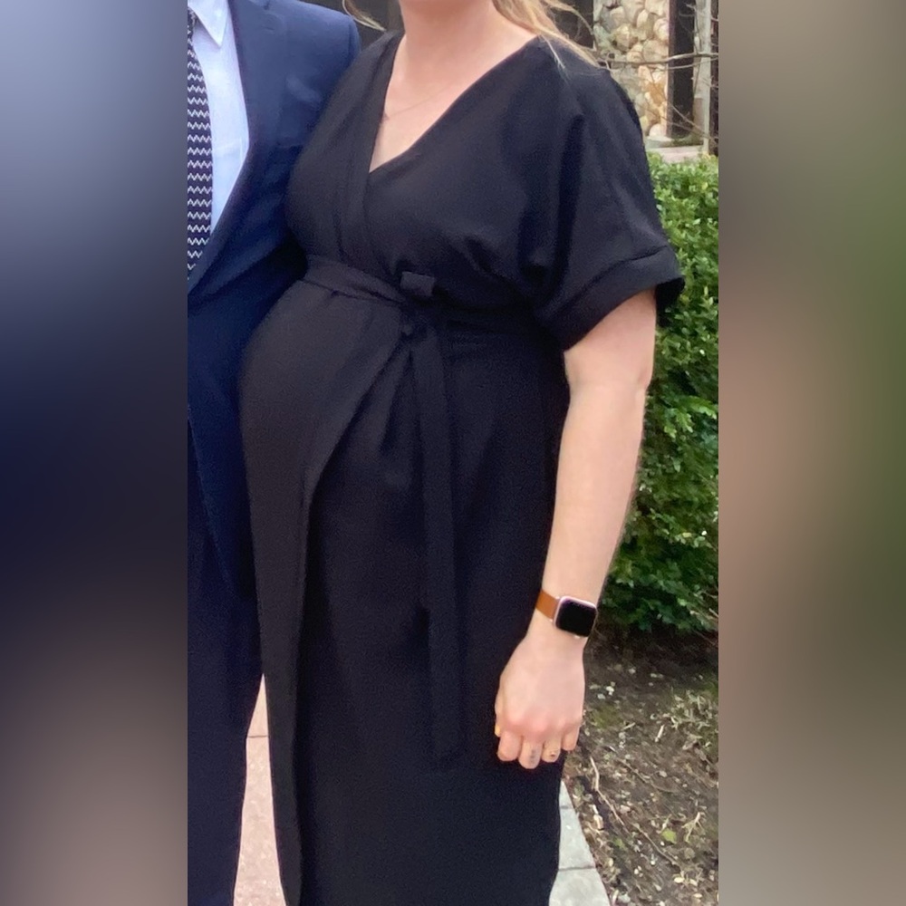ASOS kimono style maternity dress